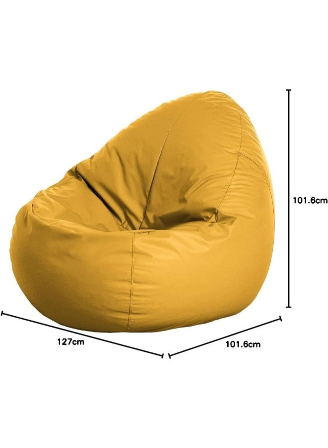 Home Shoppy Home Shoppy Foam Filled Shoppy Chair for Adults and Kids - Gold, XL - Image 3