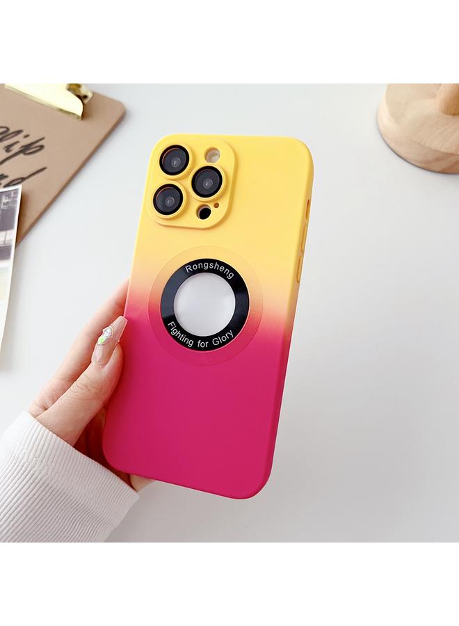 اس-توب جراب لهاتف iPhone 13 Pro، جراب هاتف MagSafe TPU متدرج اللون ثنائي اللون - Image 1