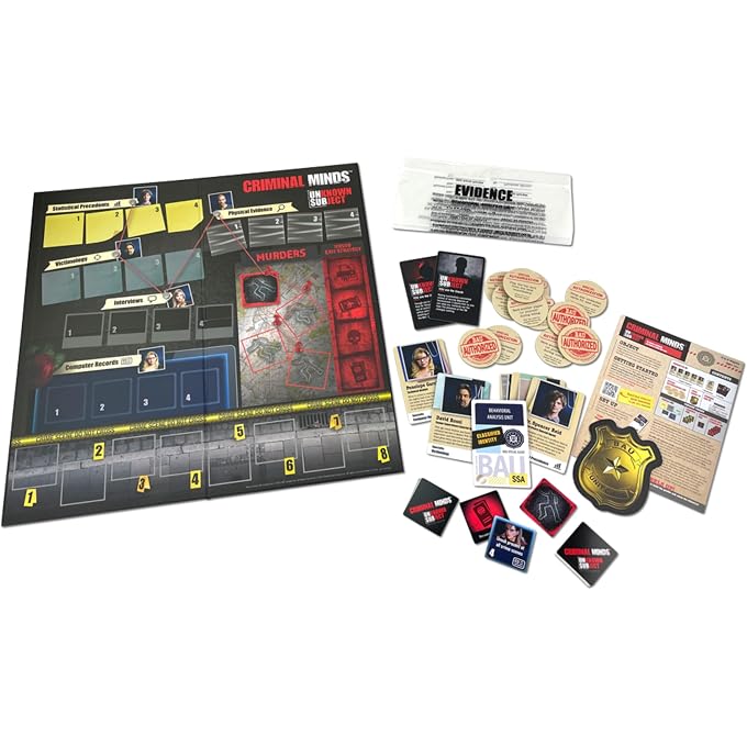 PlayMonster Criminal Minds Unknown Subject Board Games for Adults  Adult Games for Game Night, Social Deduction, Board Games for Family Night, Family Game, Ages 14+, 5-8 Multi-Player Games - Image 2