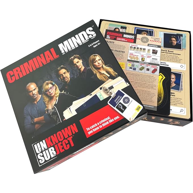 PlayMonster Criminal Minds Unknown Subject Board Games for Adults  Adult Games for Game Night, Social Deduction, Board Games for Family Night, Family Game, Ages 14+, 5-8 Multi-Player Games - Image 3
