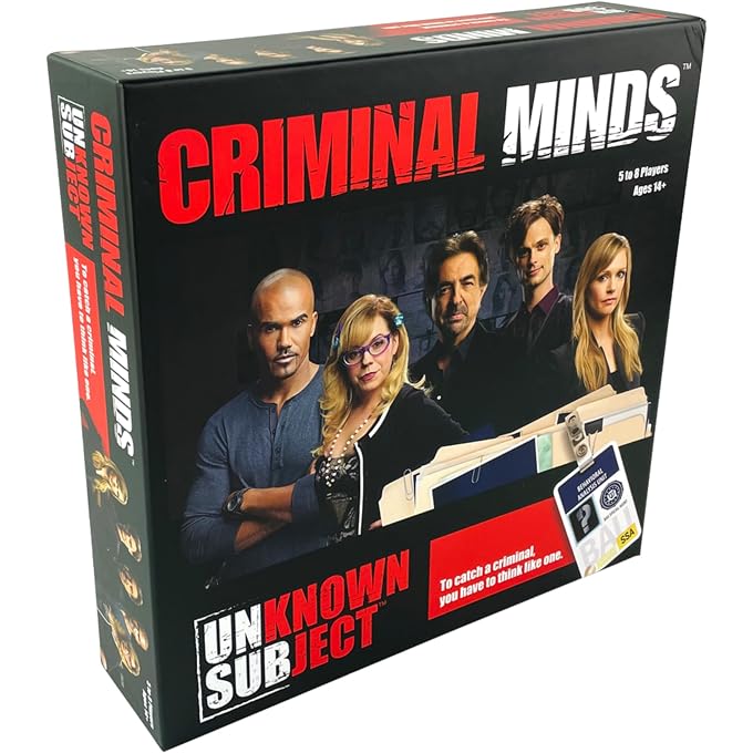 PlayMonster Criminal Minds Unknown Subject Board Games for Adults  Adult Games for Game Night, Social Deduction, Board Games for Family Night, Family Game, Ages 14+, 5-8 Multi-Player Games - Image 1