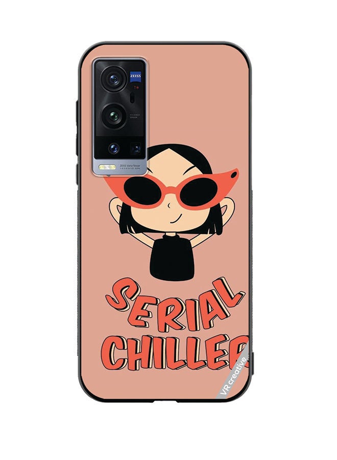 VR CREATIVE Protective Case Cover For Vivo X60 Pro Plus Serial Chiller Design Multicolour - Image 1