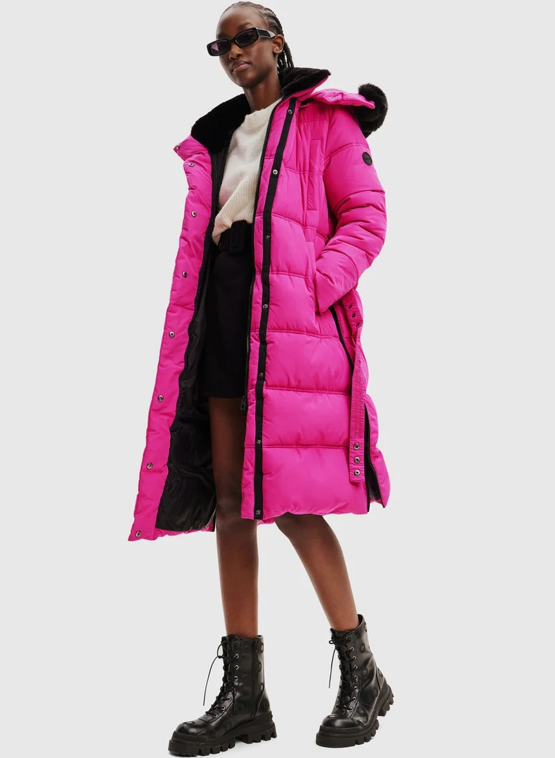DESIGUAL Longline Padded Coat