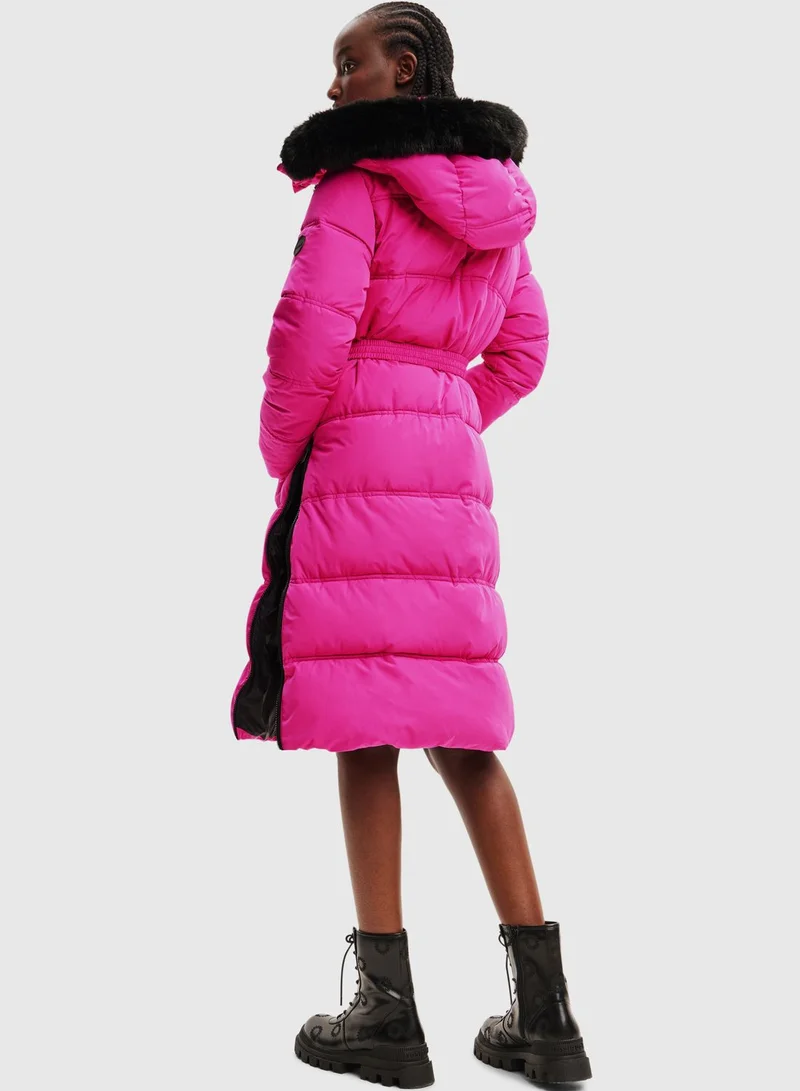 DESIGUAL Longline Padded Coat