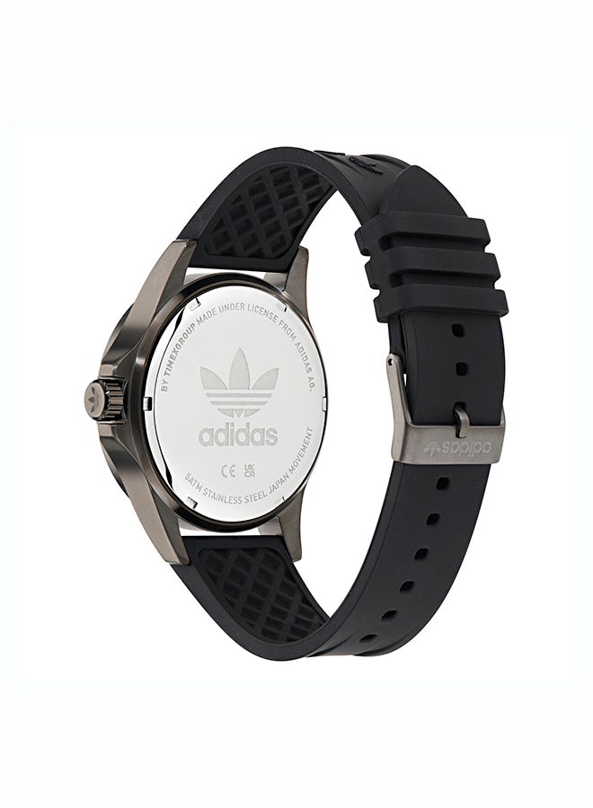 Adidas Gw Expression One Gry Cs Blk Dl 44Mm Qtz Blk Slcn Fw24 - Image 3