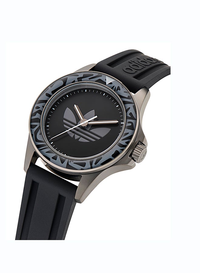 Adidas Gw Expression One Gry Cs Blk Dl 44Mm Qtz Blk Slcn Fw24 - Image 4