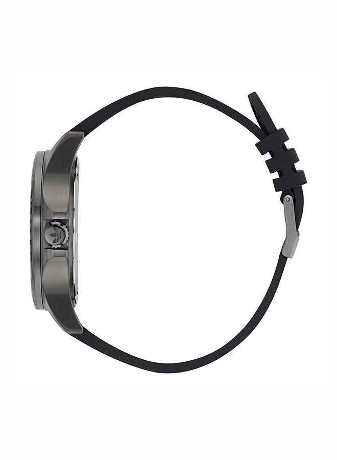 Adidas Gw Expression One Gry Cs Blk Dl 44Mm Qtz Blk Slcn Fw24 - Image 2