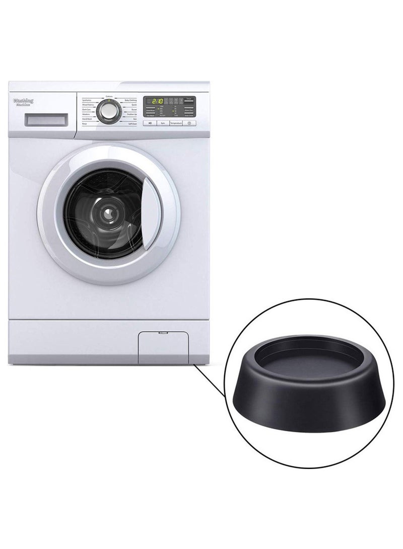 8 PCS Washing Machine Feet Anti Vibrant Pads Non Slip Vibration Dampers Shock Absorbing Feet Pad Rubber Block Anti Walk Washer Pads for Any Washer Dryer Machine - Image 5