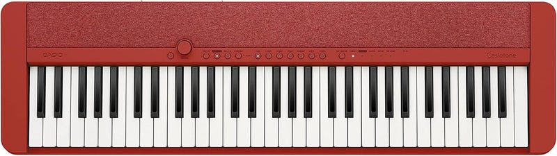 CASIO Ct S1 Portable Piano Keyboard, Red - Image 1