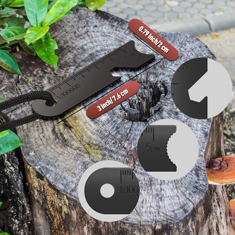 BBTO 10 Pieces Fire Rod Starter Ferrocerium Rod Striker Scraper Steel Flint for Survival Drilled Emergency Camping Hiking - Image 5