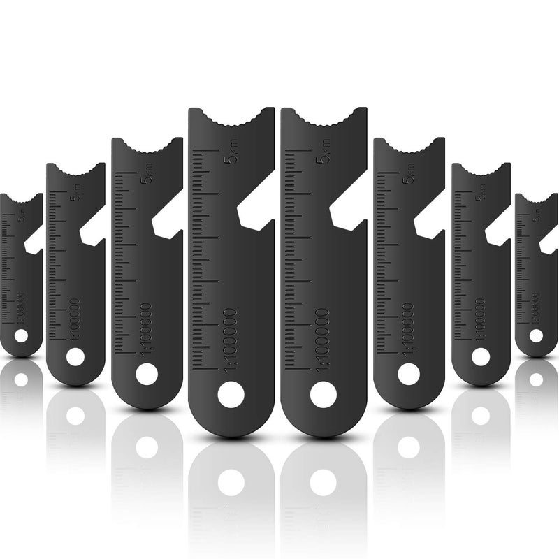 BBTO 10 Pieces Fire Rod Starter Ferrocerium Rod Striker Scraper Steel Flint for Survival Drilled Emergency Camping Hiking - Image 1