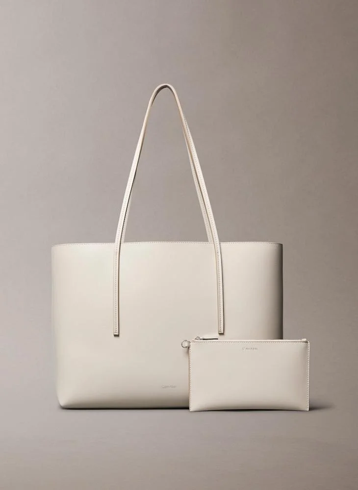 CALVIN KLEIN Logo Foil Tote Pouch