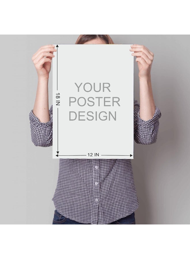 Paper Plane Design Inspirational Quotes Wall Poster (Set of 10, 12 x 18 Inch) - Image 5