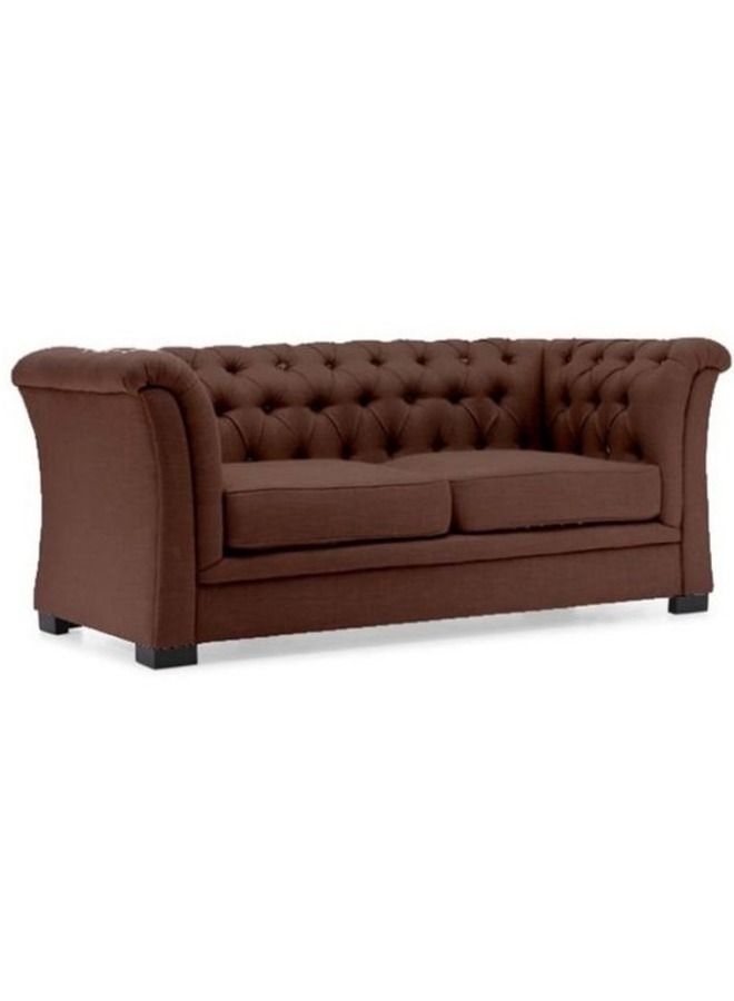 Maharat Al Bahar Chester Hill Sectional Sofa 2 - Seater In Brown Color 160x80x80