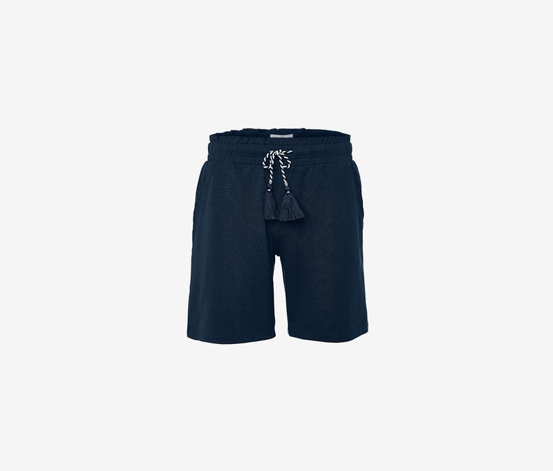 Tchibo Women Plain Basic Shorts, Navy - Image 3