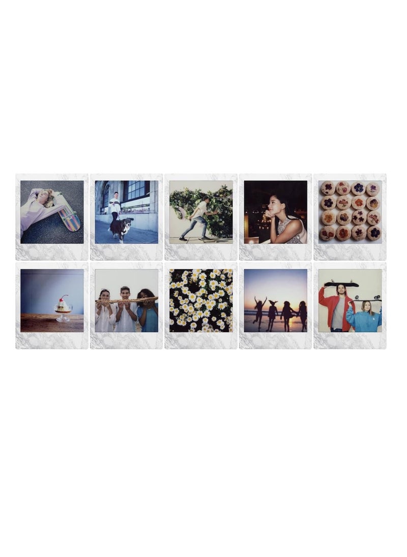 FUJIFILM instax SQUARE instant film, WHITEMARBLE border, 10 shot pack, suitable for all instax SQUARE cameras and printers  - Image 3