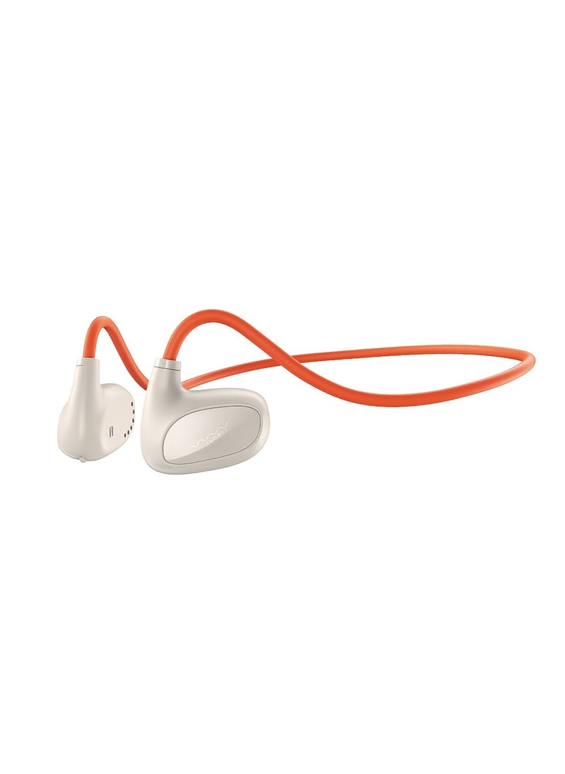 VYVYLABS Neckband Wireless Earphone with Voice Assistant and ENC Noise Reduction, VYVY Labs DTH2-WH - White  - Image 1