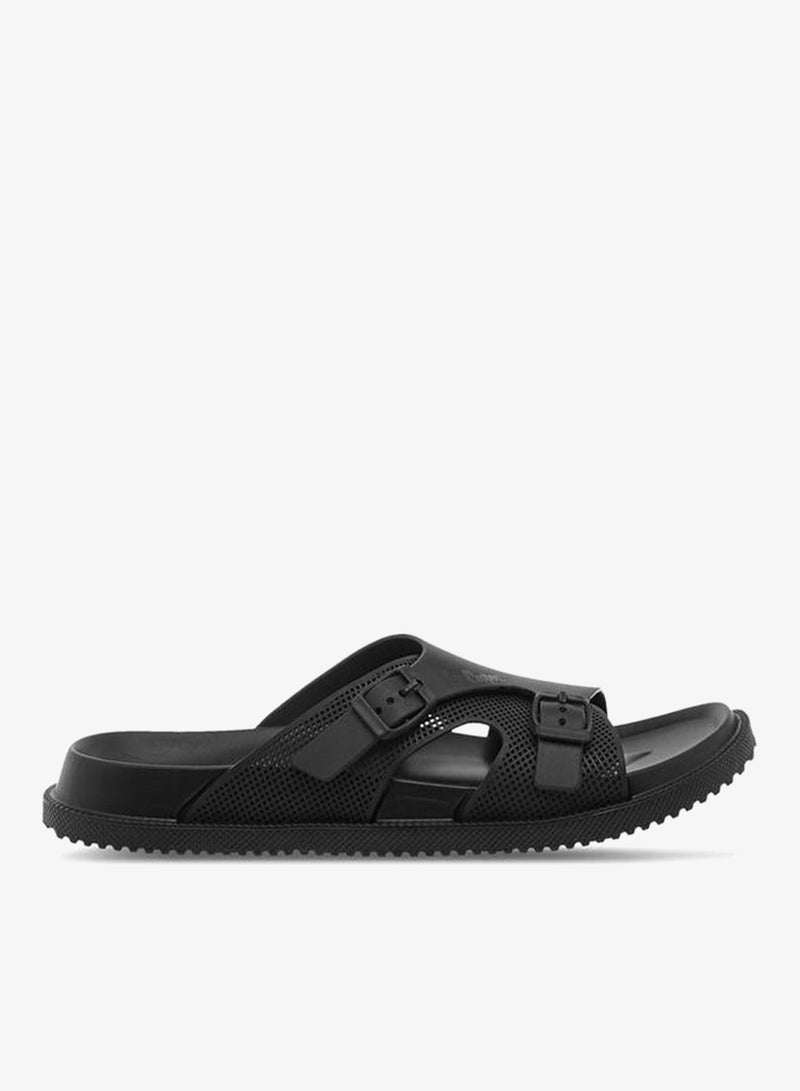 Lee Cooper Men Buckle Detail Slides - Image 1