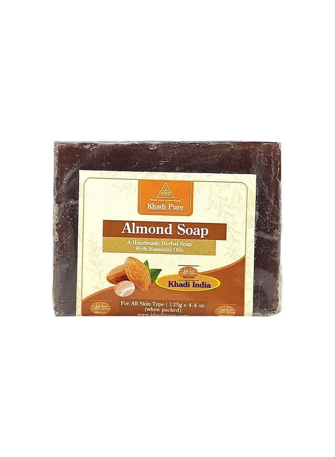 Pure Herbal Almond Soap, 125 G