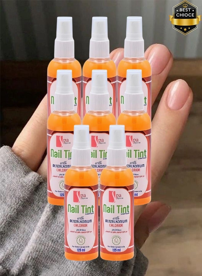 Spa System 8 Pieces Nail Tint With Benzalkonium Chloride 125ml - Image 1