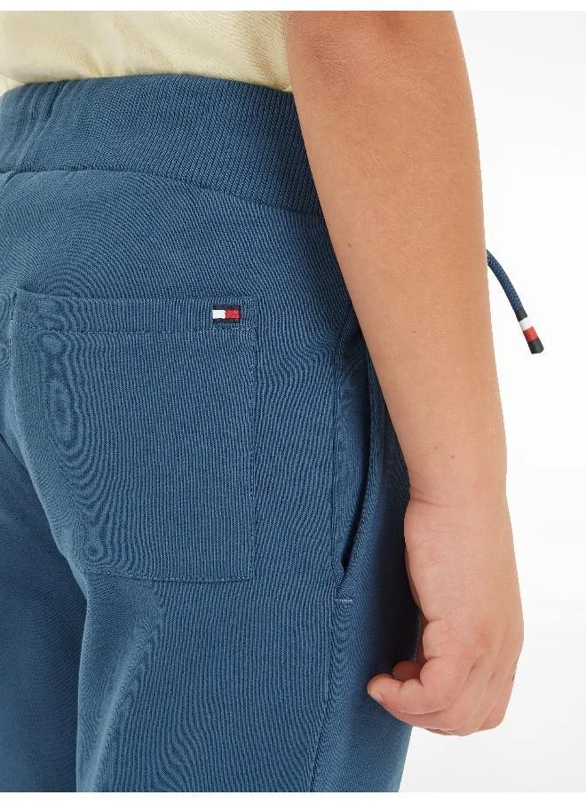 تومي هيلفيغر Youth Logo Cuffed Sweatpants