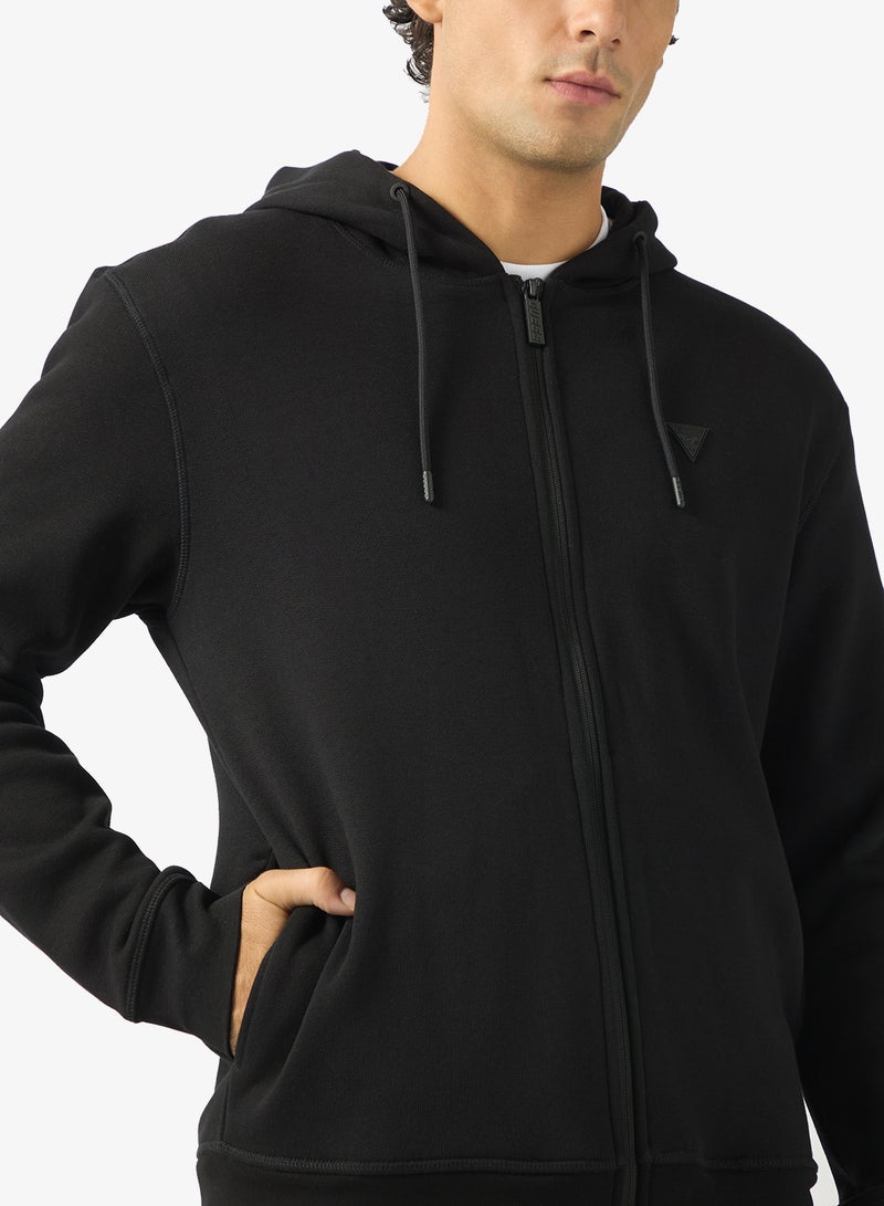 GUESS Aldwin Zip Hooded Sweatshirt - Image 3