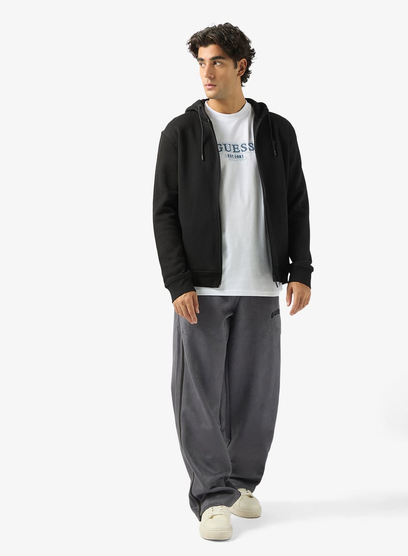 GUESS Aldwin Zip Hooded Sweatshirt - Image 4