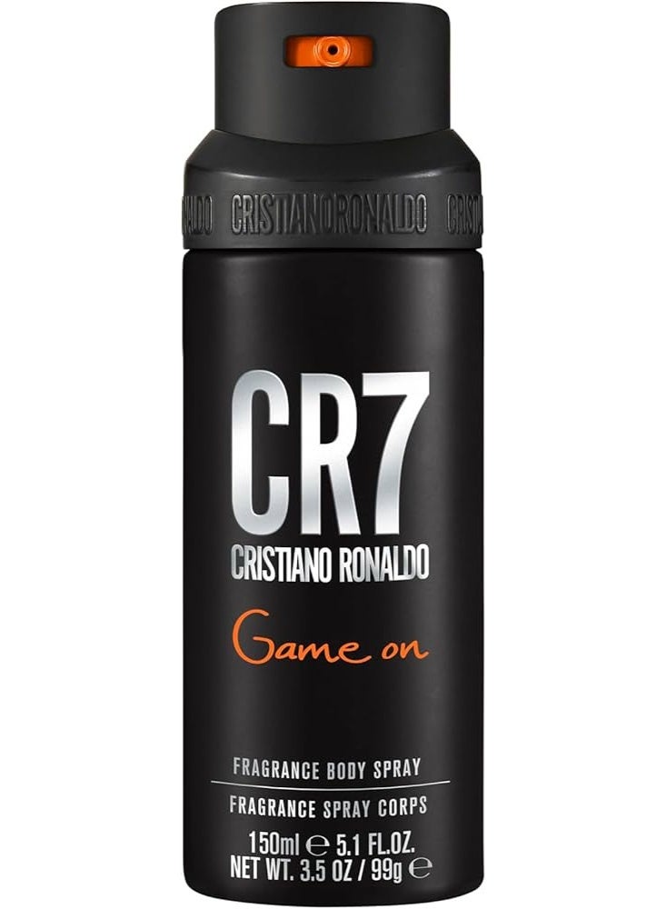 Cristiano Ronaldo CR7 Game On Body Spray for Men 150 ml