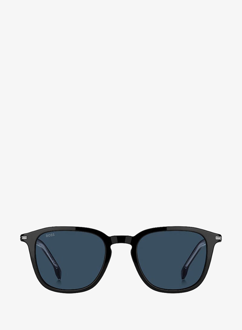 HUGO BOSS نظارات شمسية هوجو بوس دائرية - Image 3