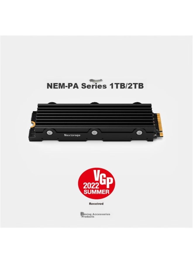 Nextorage 1tb Ssd, Ps5 Expansion Drive, M.2 Interface , With Heatsink, Classic Series - Image 4