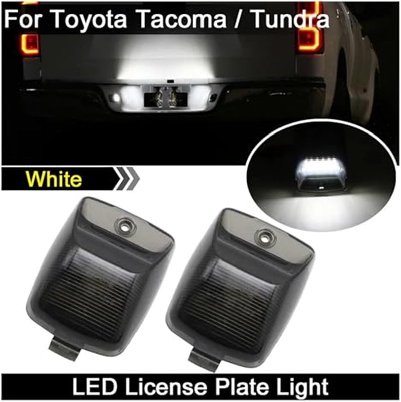 Wivplex 2Pcs White License Plate Light for Toyota - Image 5