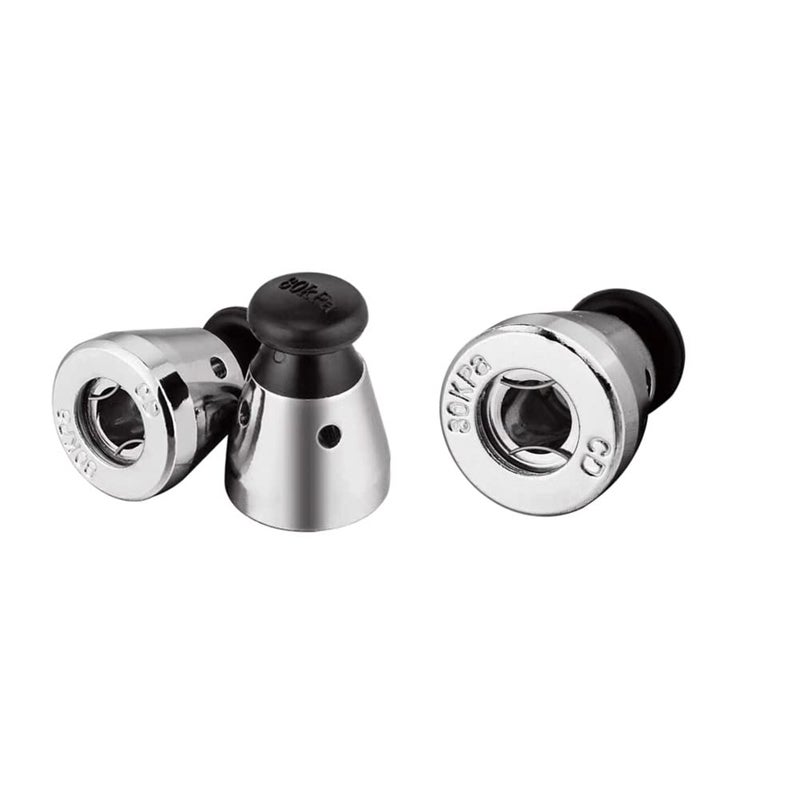 Jilukibo صمام تخفيف الضغط العالمي للطباخ البخاري الأسود 15 بوصة، ملحقات صمام العادم للطباخ البخاري، عبوة 3 قطع