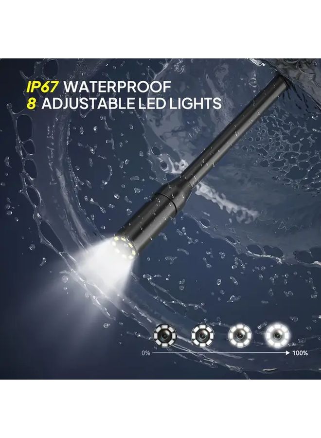 4.3 Inch LCD Screen Industrial Endoscope Camera With 8 LED Lights For Automotive Repair - Image 5