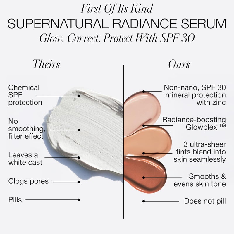 RMS Beauty Supernatural Radiance Serum SPF 30 - Lightweight Hydrating Facial Sunscreen with Antioxidants, Natural Glow Enhancer, Broad Spectrum UVA/UVB, 1 oz - Image 3