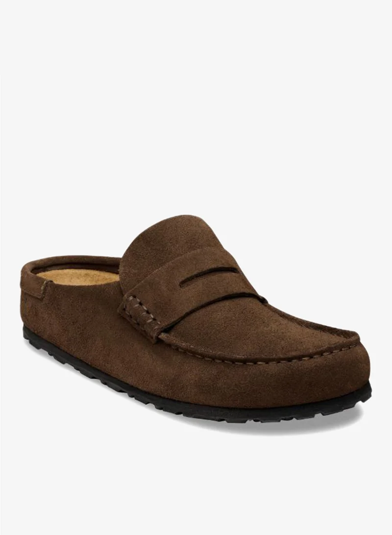BIRKENSTOCK Naples Wrapped Suede Regular Fit Clogs