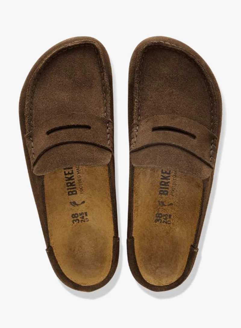 BIRKENSTOCK Naples Wrapped Suede Regular Fit Clogs