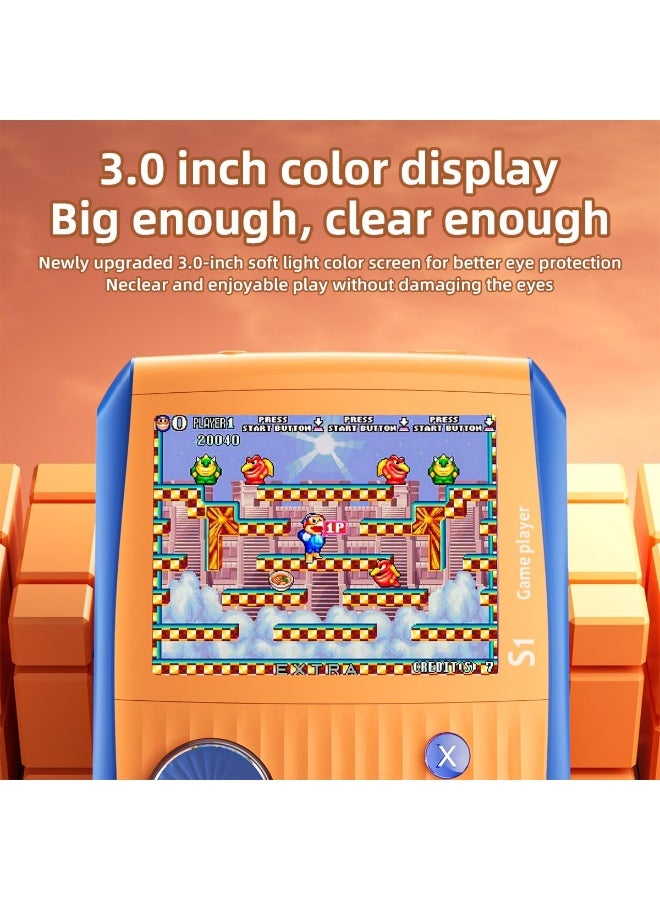 Portable Retro Mini Video Game Console Built-in 666 Classic FC Games 3.0 in Color Screen Best Birthday Gift for Kids & Adults - Image 4