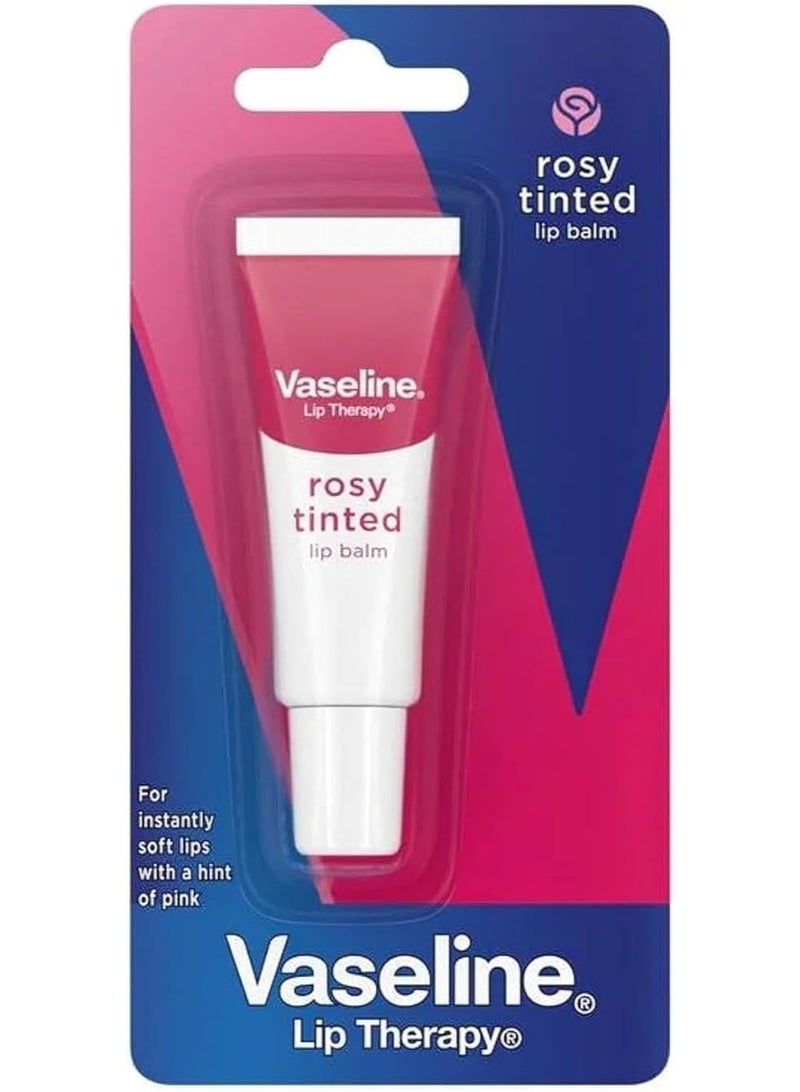 Vaseline Lip Therapy Rosy Tinted Lip Balm Tube 10g 1 pc