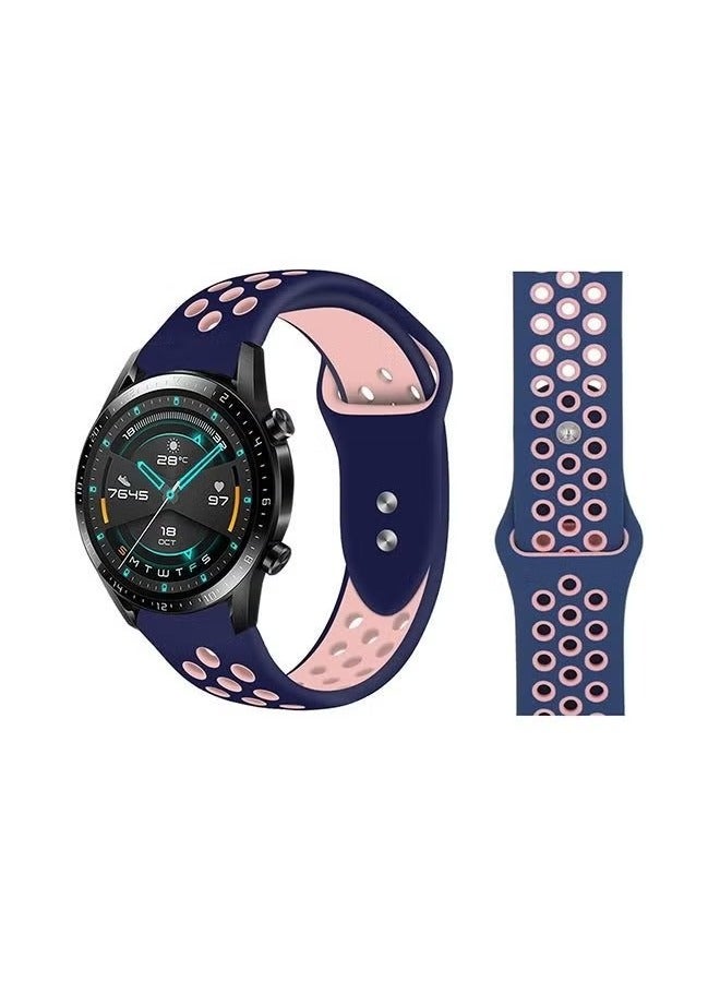 vesus Stylish Replacement Band For Huawei Watch GT/GT 2 46mm Ocear Blue