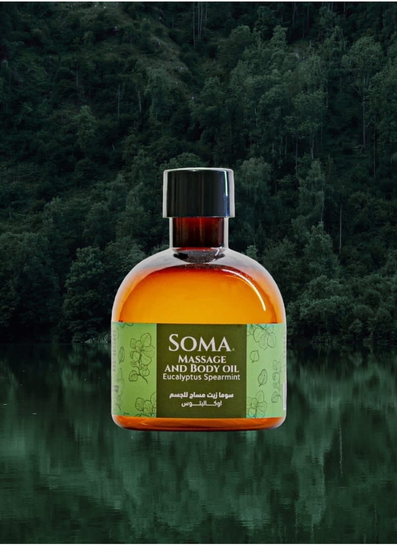 Soma Eucalyptus body massage oil 170 ml 
