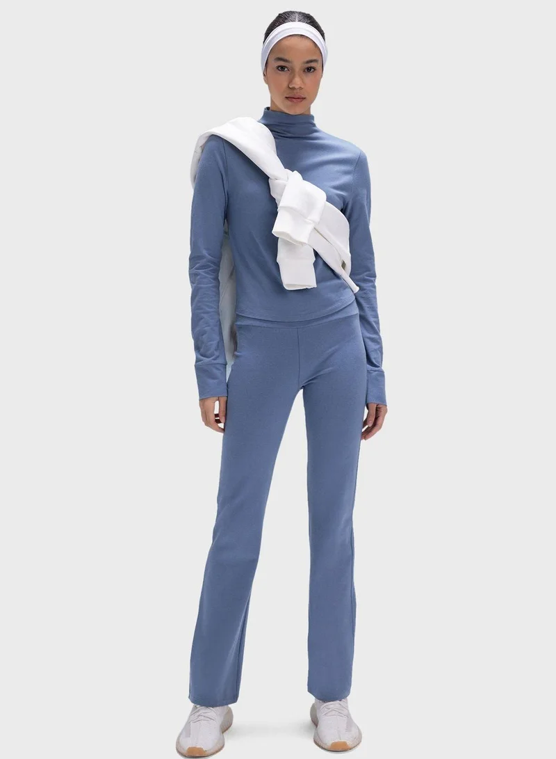 DeFacto Defactofit Flayer Fit Waist Wrist Standard Trouser