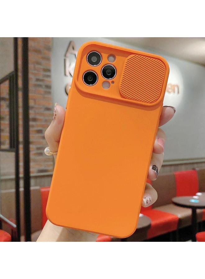 اس-توب جراب لهاتف iPhone 15 Pro مزود بغطاء حماية للكاميرا من السيليكون السائل TPU - Image 1
