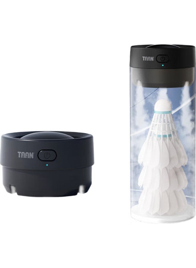 TAAN Mini Portable Charging Steaming Shuttlecock Machine Black Gm380 - Image 3