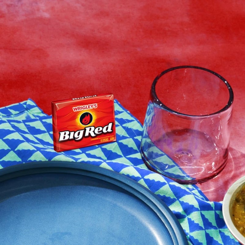 BIG RED علكة وريغليز بيغ ريد القرفة - 3 عبوات تحتوي على 15 قطعة (إجمالي 45 قطعة) - Image 5