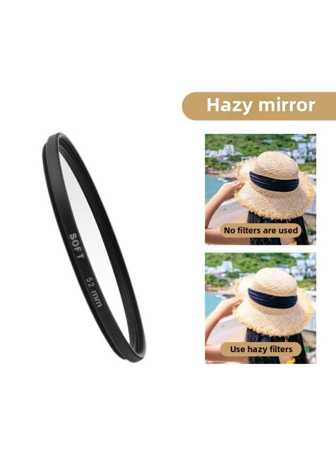 Generic - Luxury Leather Filter Shell For Apple For Iphone 15 Pro Max Photography Lens Package Cpl Filter Lightweight Elegant Style Compatible With 24731020116-Color:Hazy Lens [52mm]] - Image 1