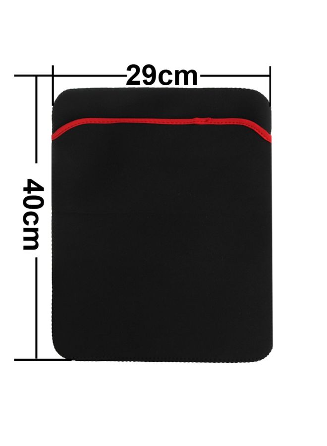 BURAQ Soft Sleeve Case Bag for 15 inch Laptop(Black)  - Image 3