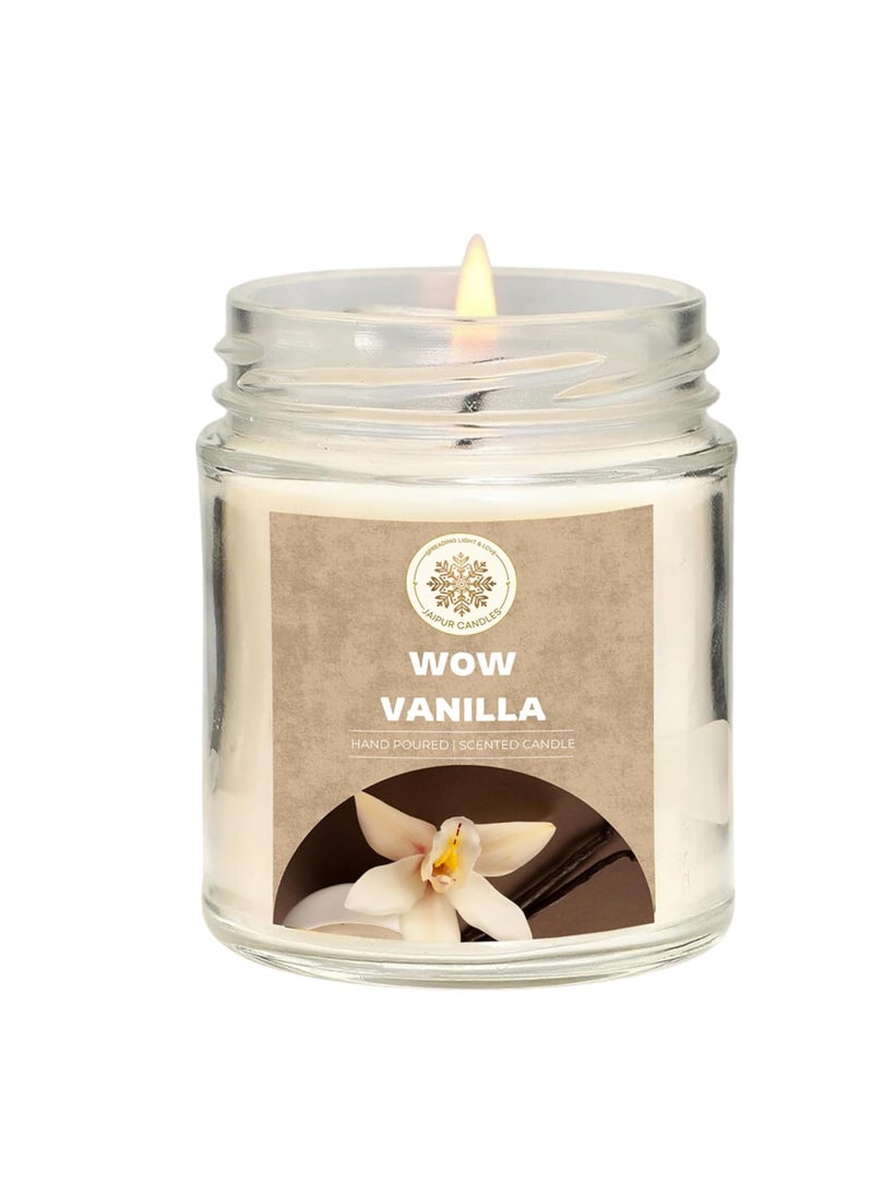 Jaipur Candles Jaipur Candles Scented Candle 100 Soy Wax Handcrafted SmokeFree Fragrance Candles for Home Gift Sets Vanilla 
