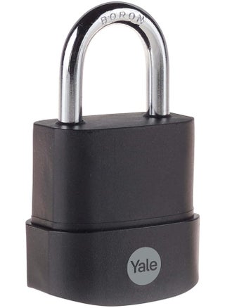 Yale Padlock Weatherproof 45mm 3Keys Black PVC Finish #Y227B/45/122/1 - pzsku/Z0D5A86B02A9F4B9E1D60Z/45/1743875024/09baf3cf-b7a3-4fb0-b8e8-4547fb3a8aae