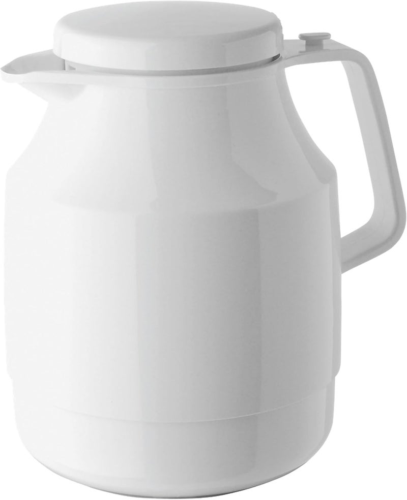 Helios Tea Boy Vacuum Jug - 1.3 Litre White - Image 1