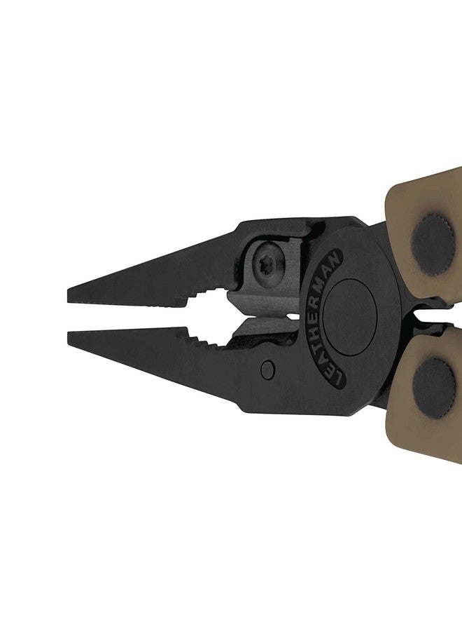 ليزرمان أداة متعددة الاستخدامات لحديد التسليح من ليذرمان مع قواطع أسلاك قابلة للاستبدال ومنشار، لون بني غامق - Image 5